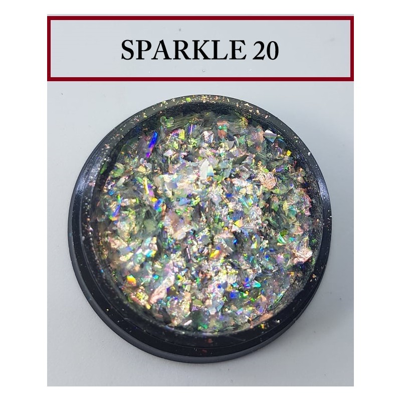 Polvere per unghie Sparkle N°20