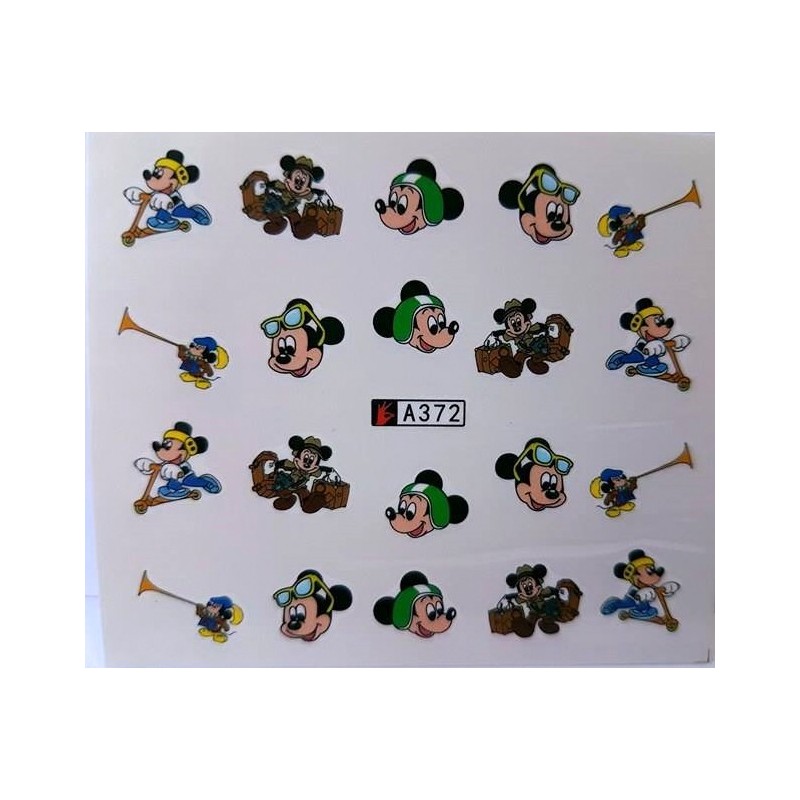 Water decals Walt Disney A372