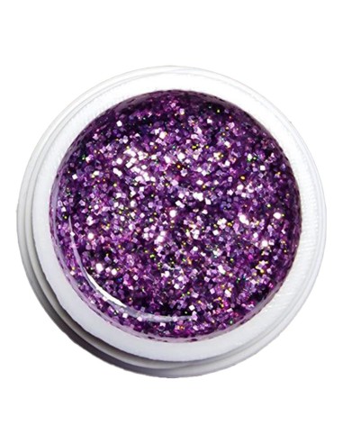 Gel color glitter extreme Lilac